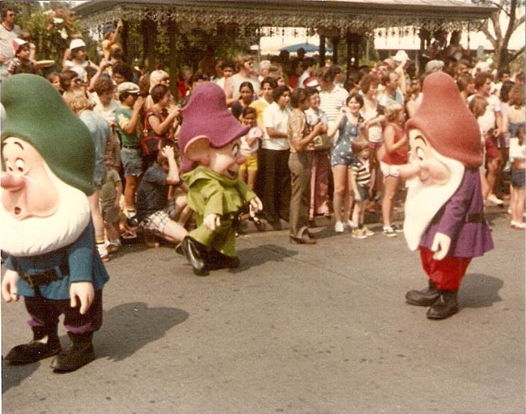 parade on Main Street in 1978